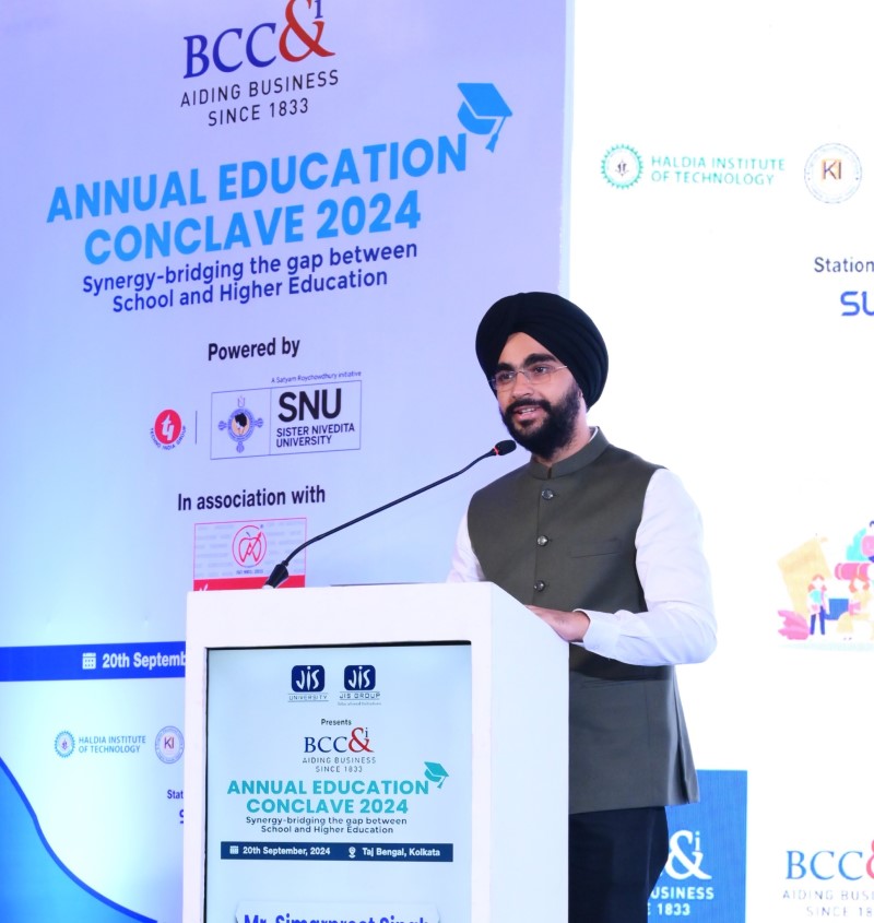 DIRECTOR - JIS GROUP ADDRESSES BCC&I’S ANNUAL EDUCATION CONCLAVE