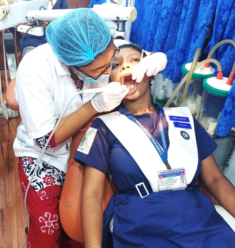 GNIDSR ORGANISES DENTAL CAMP