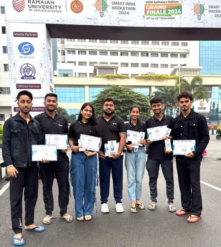 GNIT TEAM WINS LAURELS AT SMART INDIA HACKATHON 2024