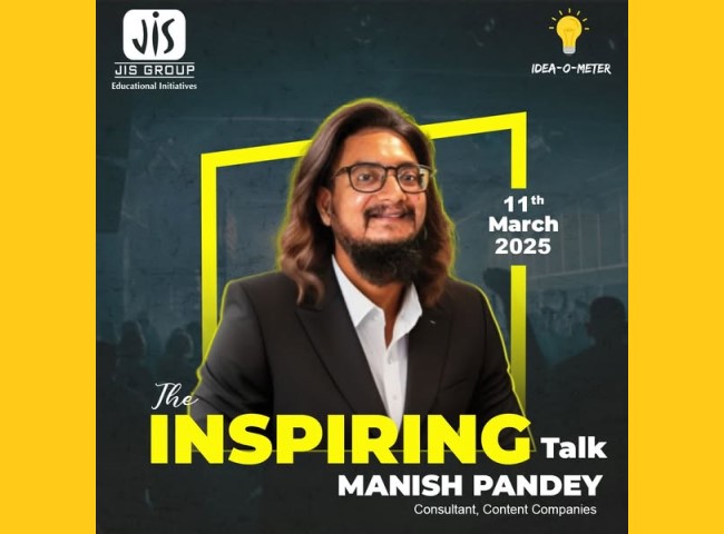 INSPIRING TALK BY MANISH PANDEY