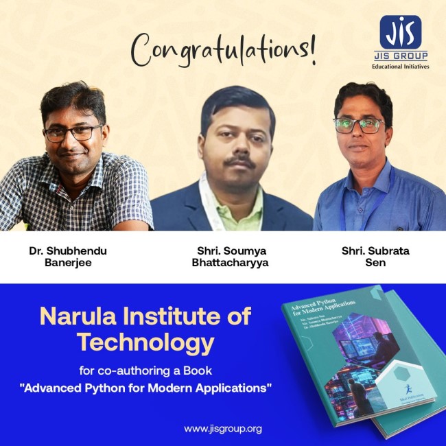 NEW BOOK ON ‘ADVANCED PYTHON FOR MODERN APPLICATIONS’