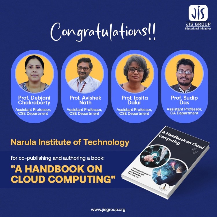 NiT FACULTY PUBLISHES A HANDBOOK ON CLOUD COMPUTING