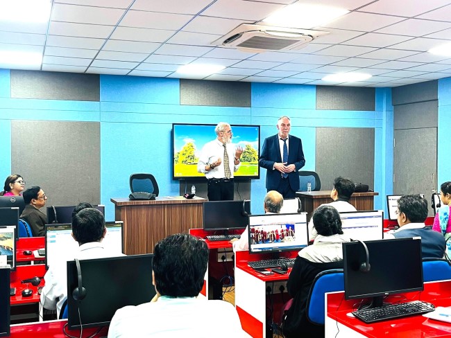 RUSSIAN DELEGATION VISITS JIS GROUP EDUCATIONAL INITIATIVES 