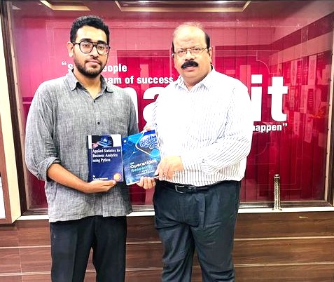 SHRI. MAJUMDER PUBLISHES TWO BOOKS 