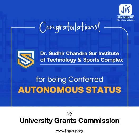 SURTECH BECOMES THE 6th AUTONOMOUS EDUCATIONAL INSTITUTION OF JIS GROUP 