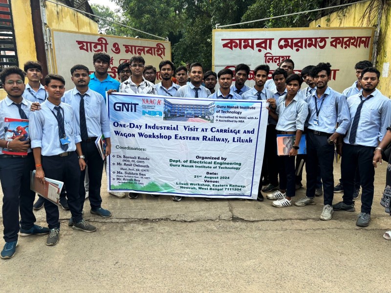 GNIT ORGANISES INDUSTRIAL VISIT